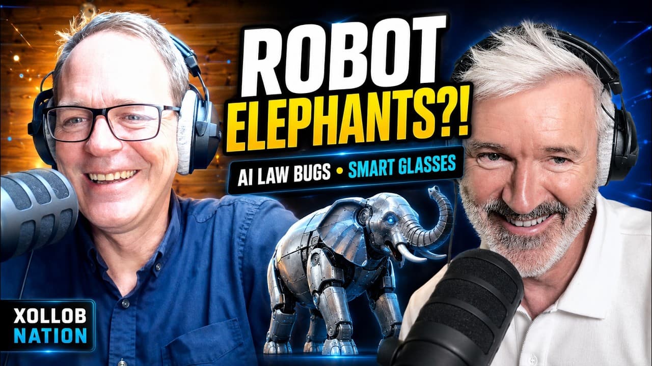 Spermageddon, AI Law Bugs & Robot Elephants | Xollob Nation